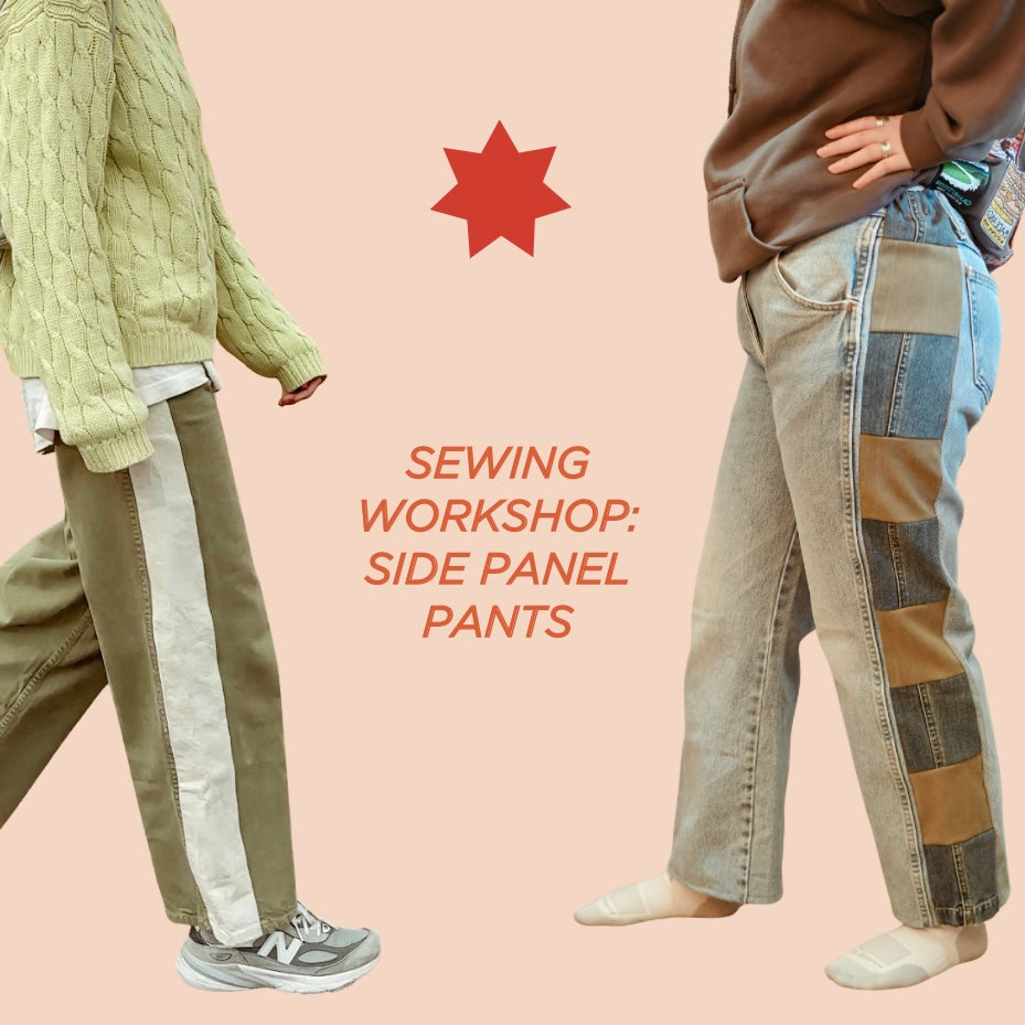 A Sewing Workshop: Adding Side Panels to Pants | 03/01 | 12-2P